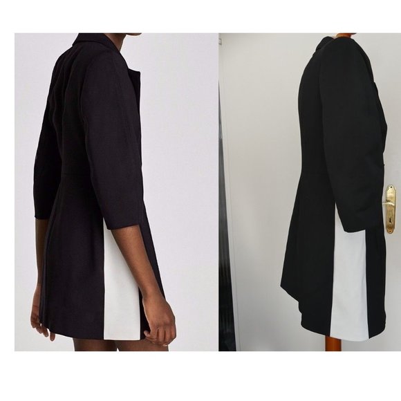 Zara Blazer Dress with Stripe Detail - Size L - Picture 8 of 16